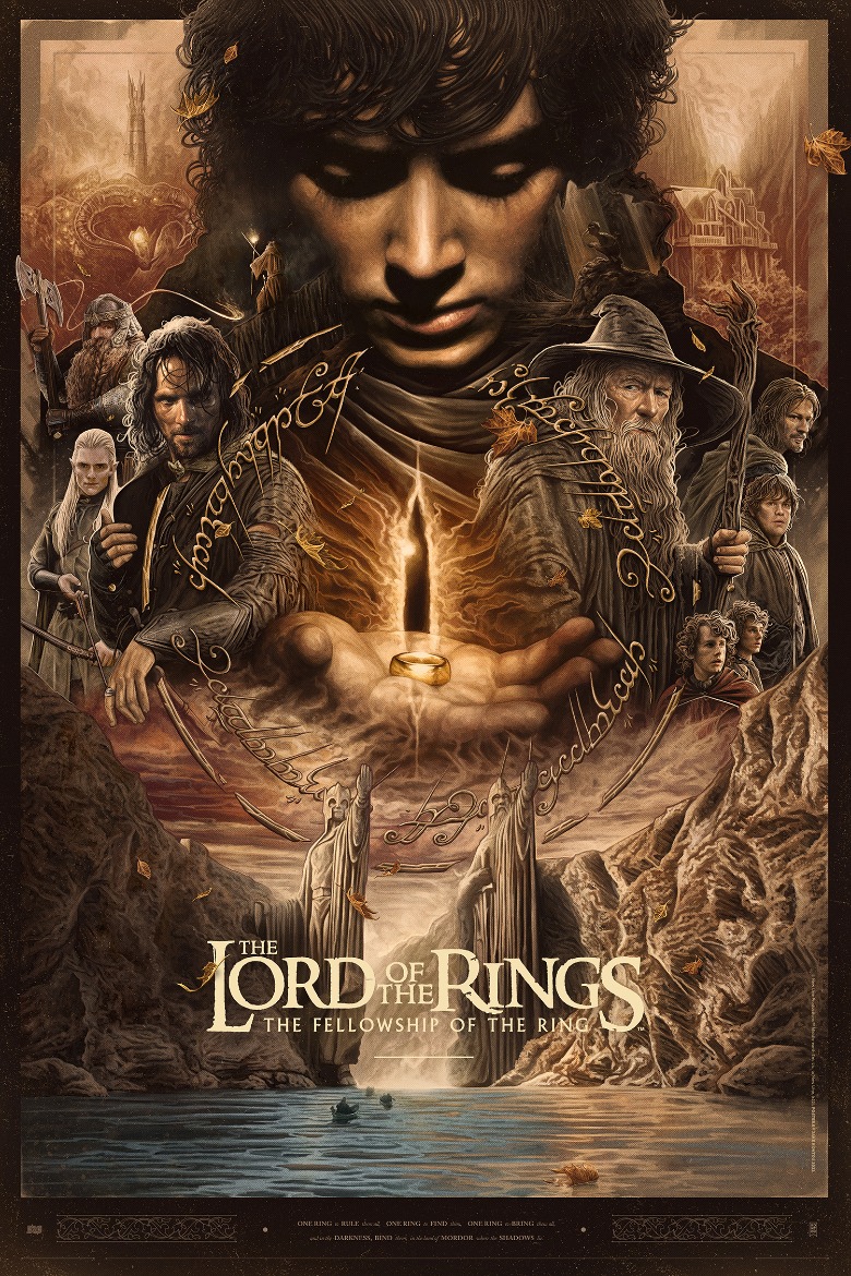 Jake Kontou Lord of the Rings The Fellowship of the Ring Poster