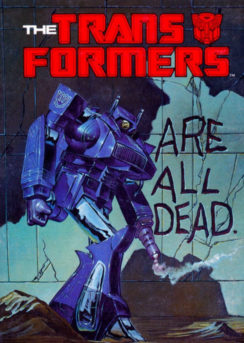 The Transformers Issue #5 cover Shockwave