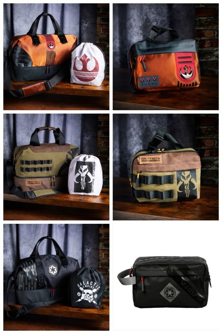 Heroes & Villains Star Wars Weekender and Toiletry Bags