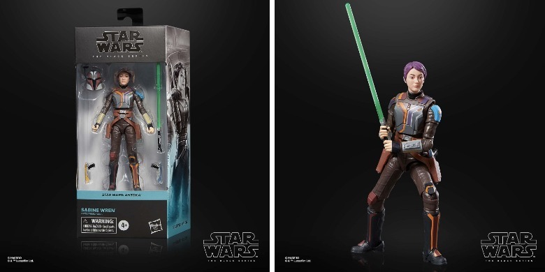 Star Wars Serie Negra Ahsoka Figuras de acción