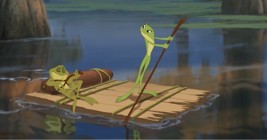 THE PRINCESS AND THE FROG