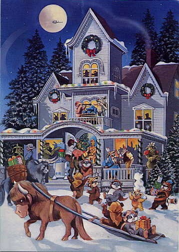 1985 LucasFilm Star Wars Christmas Card