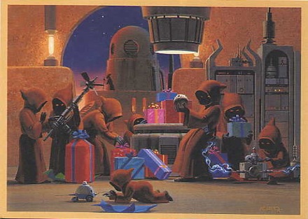 1994 LucasFilm Star Wars Christmas Card