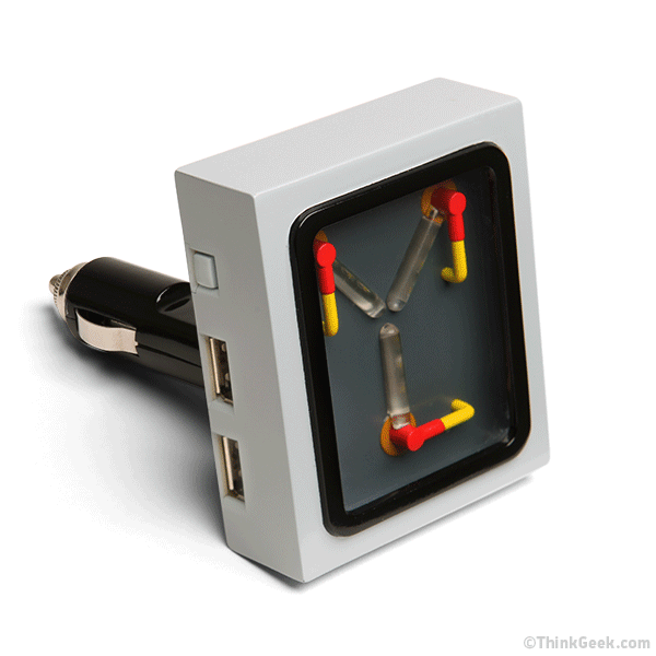 Flux Capacitor Car Charger 
