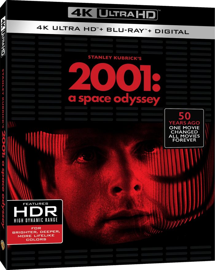 2001 A Space Odyssey 4K 3D Box Art