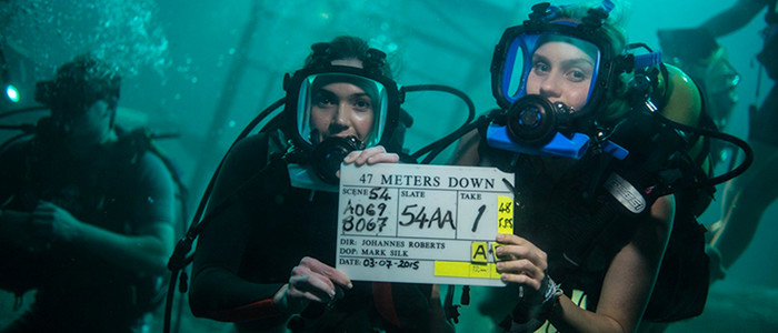 47 meters down