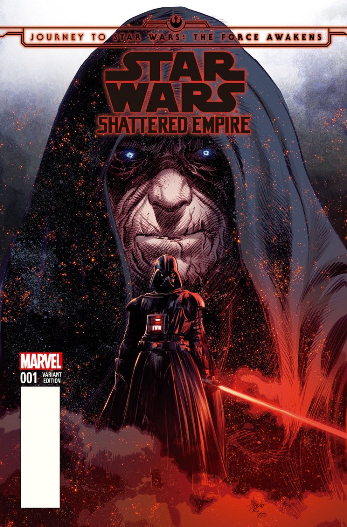 The Force Awakens: Shattered Empire variant cover from Mike Deodato for Comic*Pop Collectibles