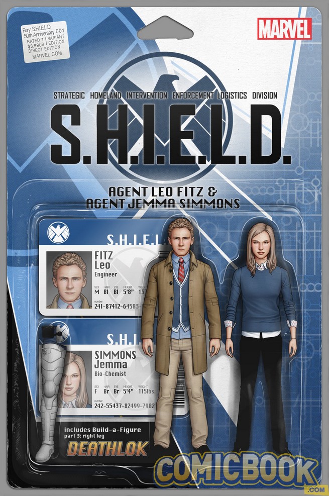 Agents of SHIELD action figure cover variant