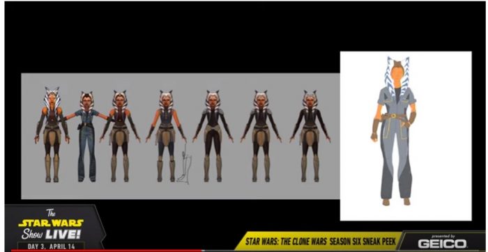 Ahsoka Tano gets a new look in Star Wars: The Clone Wars