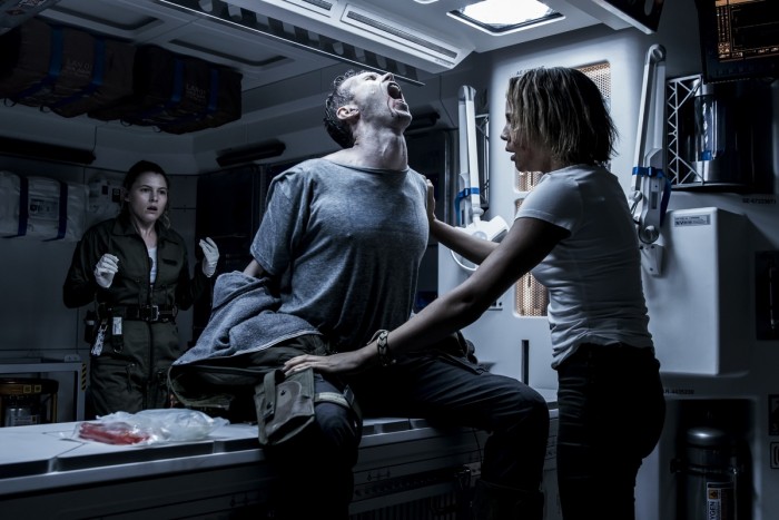 Alien Covenant - Jussie Smollett and Ridley Scott (BTS)