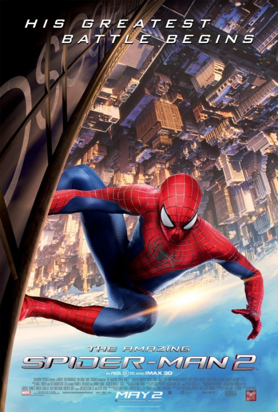 Amazing Spider-Man 2 poster sky