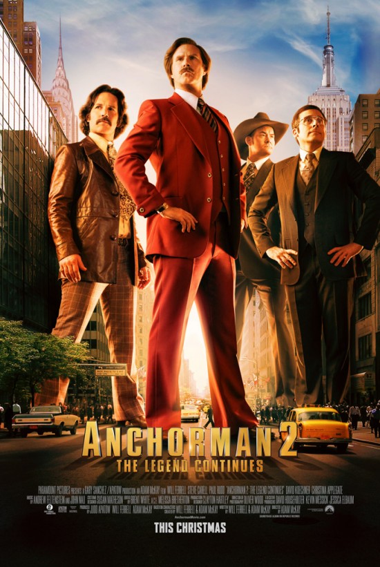 Anchorman 2 poster