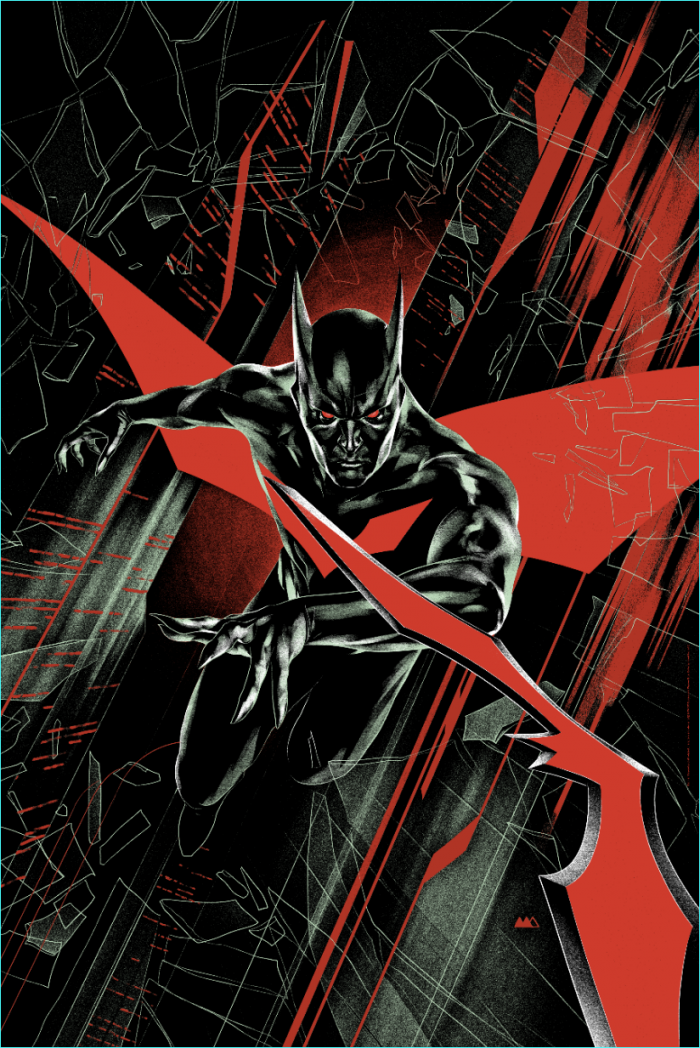 Martin Ansin "Batman Beyond" Screen print