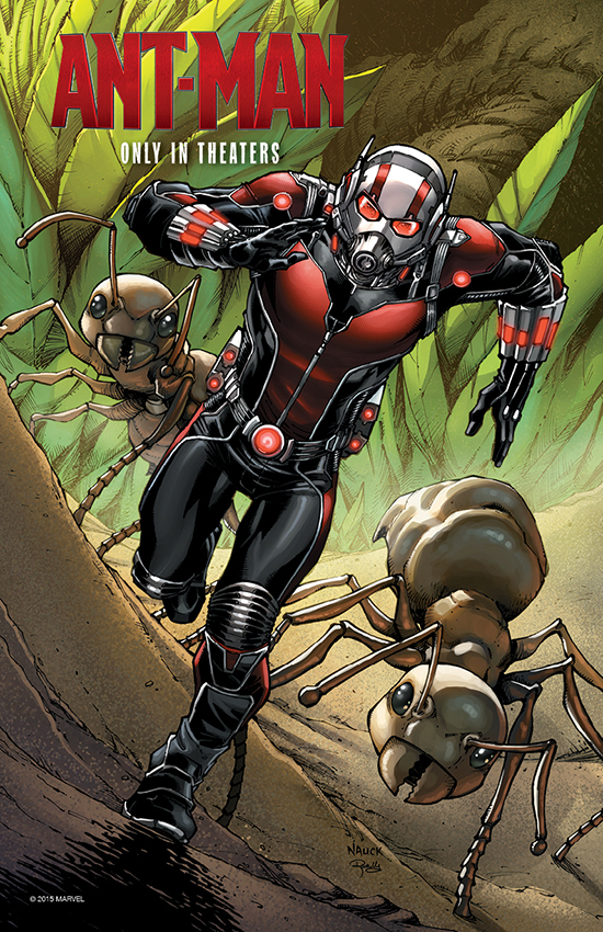 Ant-Man print (Redd Rockett's Pizza Port)
