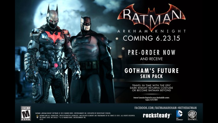 Arkham Knight Beyond & Dark Knight Returns Skins