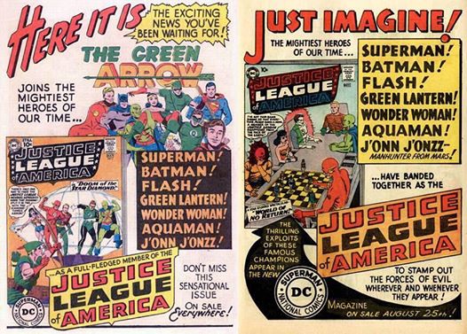 Arrow Justice League comics
