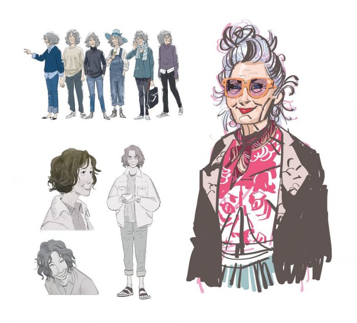 Aunt May concept art