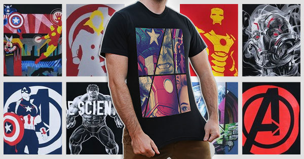 Avengers 2 shirts