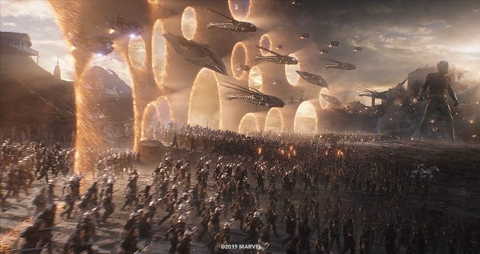 Avengers Endgame portals