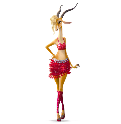 Zootopia Shakira Gazelle