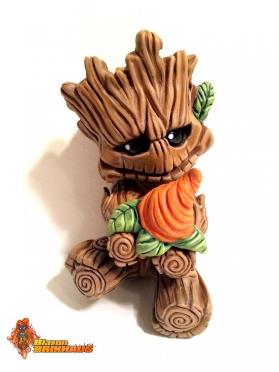 Baby Groot sculpture