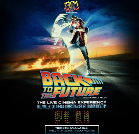 Back to the Future Secret Cinema