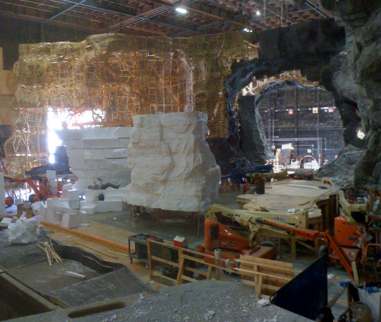 Batcave construction