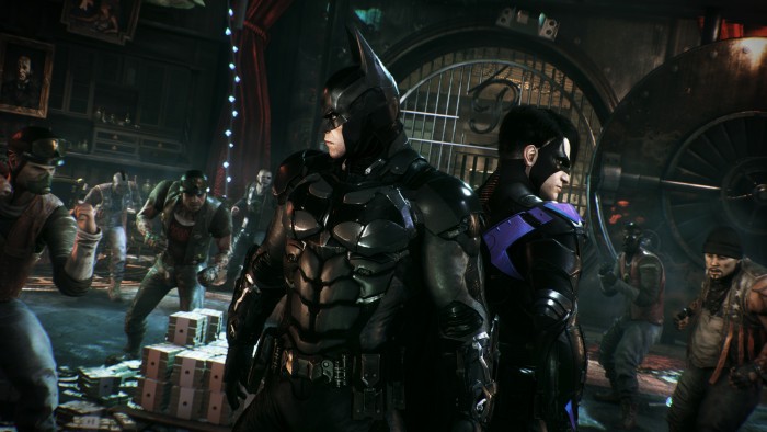 Batmak Arkham Knight Back