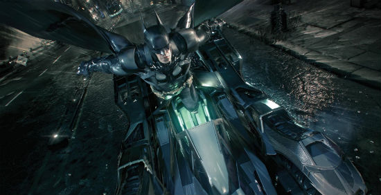 Batman Arkham Knight falling