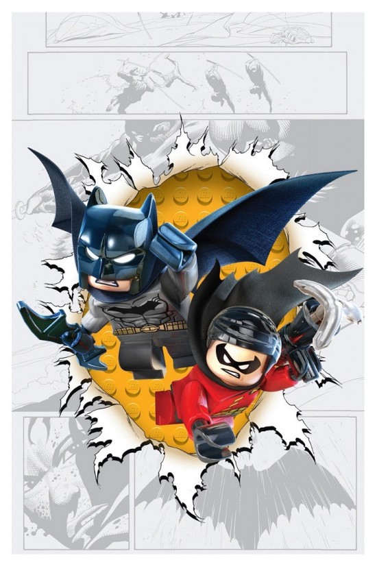 Batman Robin Lego cover