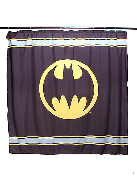 Batman shower curtain