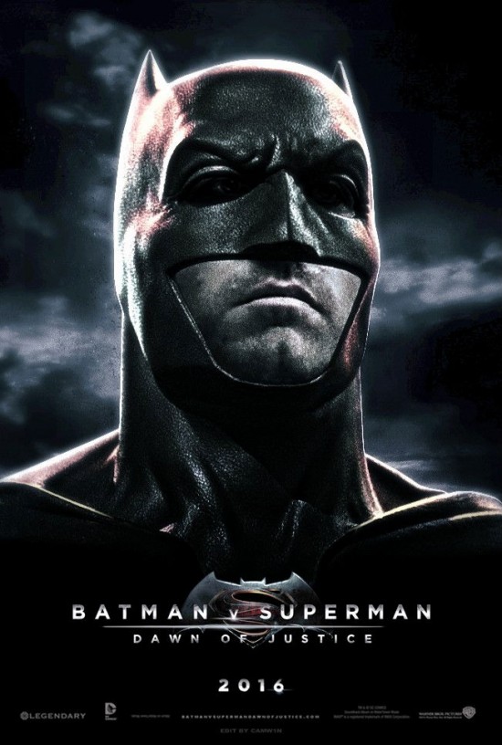 Batman v Superman batman fan poster