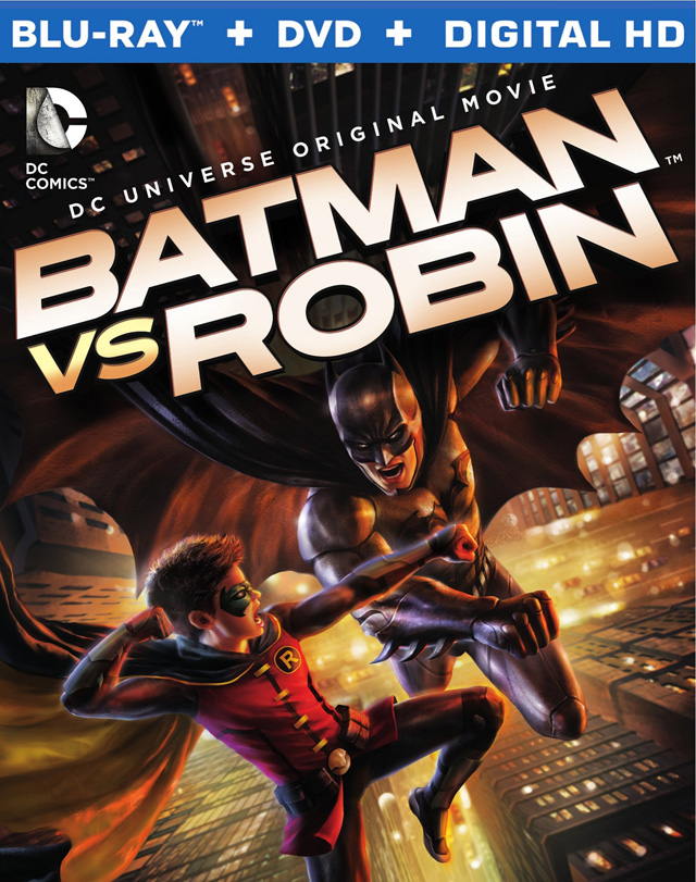 Batman vs Robin cover