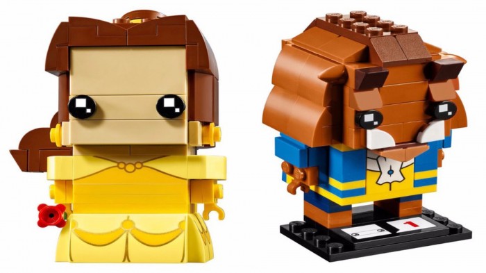 Beauty and the Beast LEGO Brick Headz