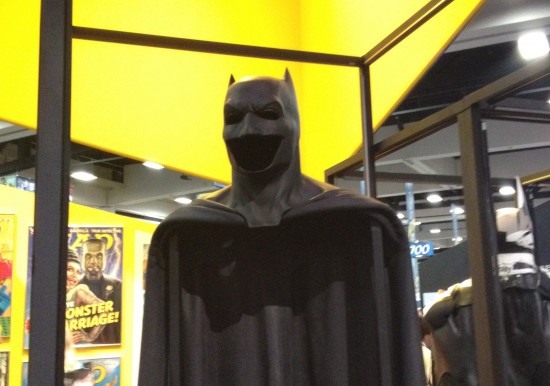 Ben Affleck Batsuit Close Up