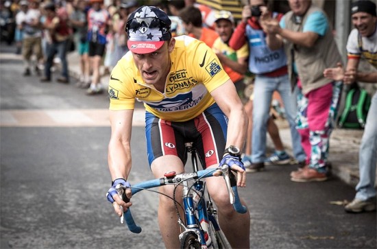 Ben Foster as Lance Armstrong in Stephen Frears movie
