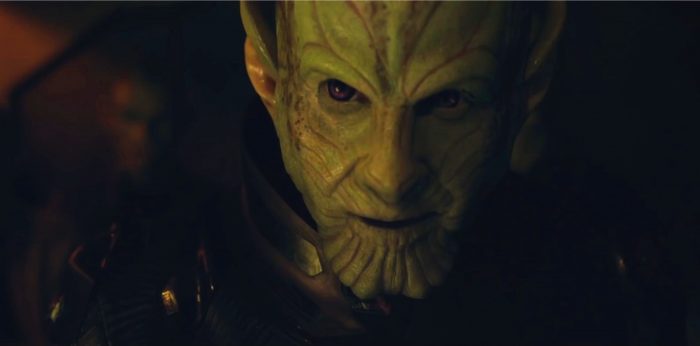 Ben Mendelsohn as a skrull in captain marvel