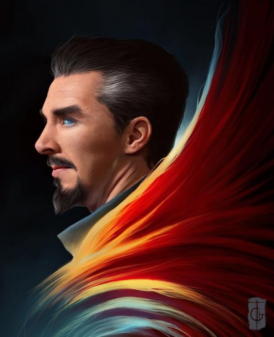 Benedict Cumberbatch fan art Doctor Strange