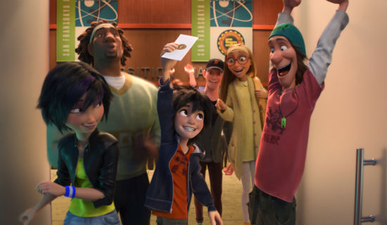 Big Hero 6 group