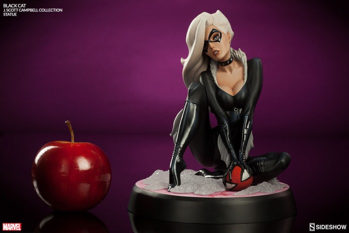 Black Cat Statue