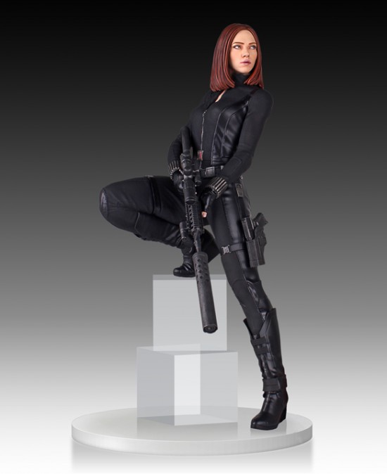 Black Widow statue