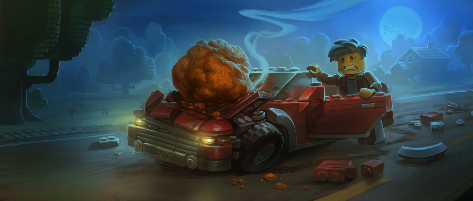 Concept art from an unproduced LEGO movie (feat.. OMG) | NeoGAF