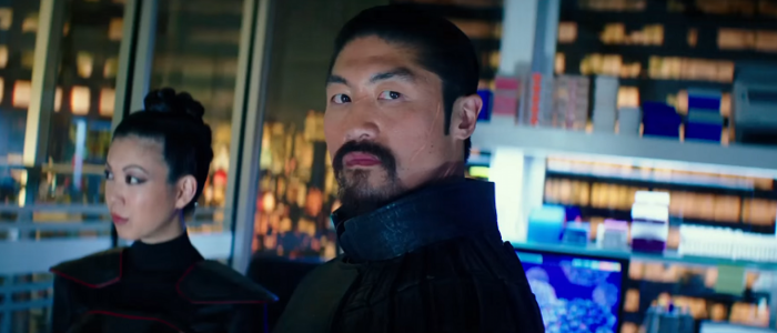 Brian Tee as Shredder in Teenage Mutant Ninja Turtles Out of the Shadows