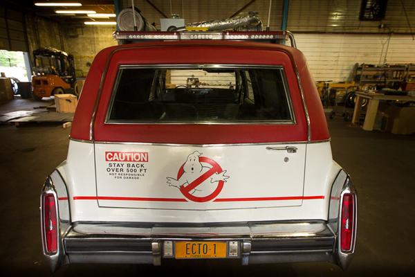 New Ghostbusters car ECTO-1
