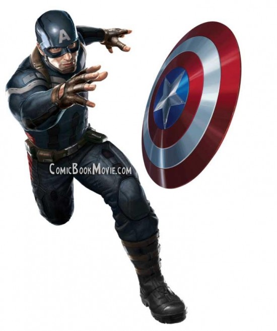 Captain America 2 Suit Art