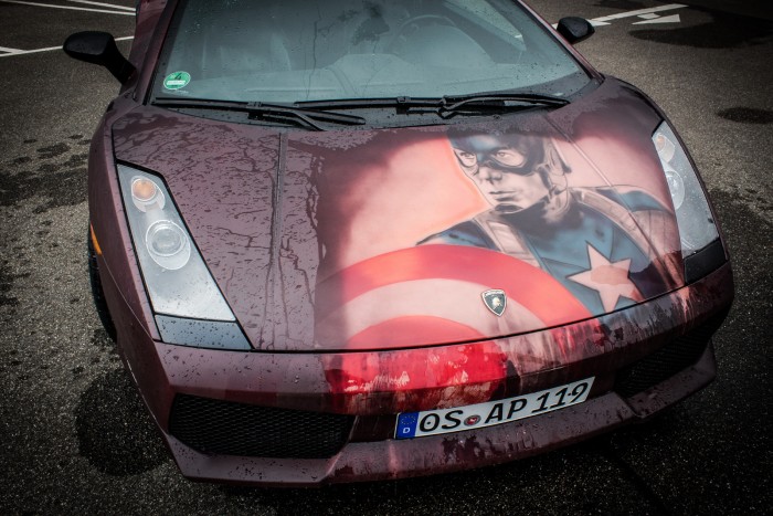 Captain America Lamborghini
