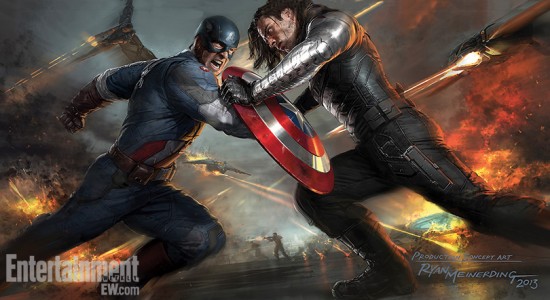 Captain America The Winter Soldier concept art