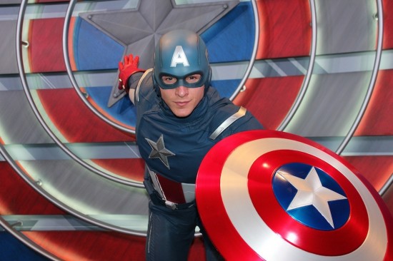 Captain America exhibit