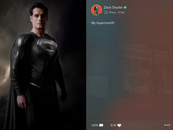 Cavill Superman Black Suit