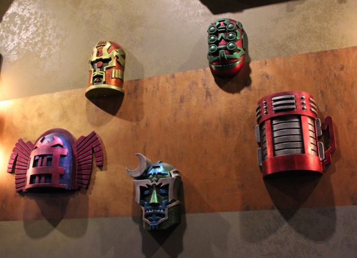 Celestrials Masks in mission breakout